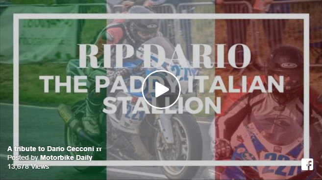 Video: Guy Martin's crash on road racing return